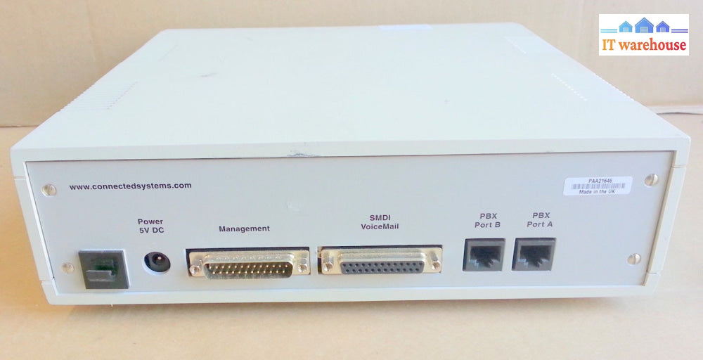 CTL CONNECTED SYSTEMS PBXLINK 48 PORT VOICEMAIL 930-0004 VPC-PBXLink-48