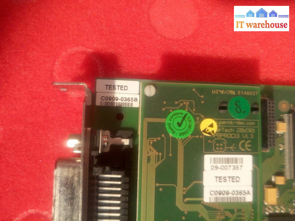 - CYBER TECH 20H402 M2 PARALLEL INTERFACE  BOARD C0909-0365B