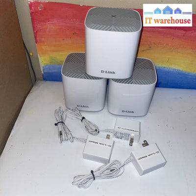 D-Link COVR AX1800 Dual Band Whole Home Mesh Wi-Fi 6 System (3-Pack)