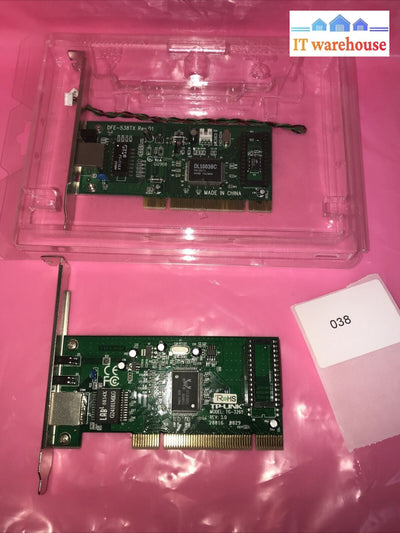 D-Link DFE-538TX &  TP-link 10/100 PCI Network Interface Adapter NIC Card