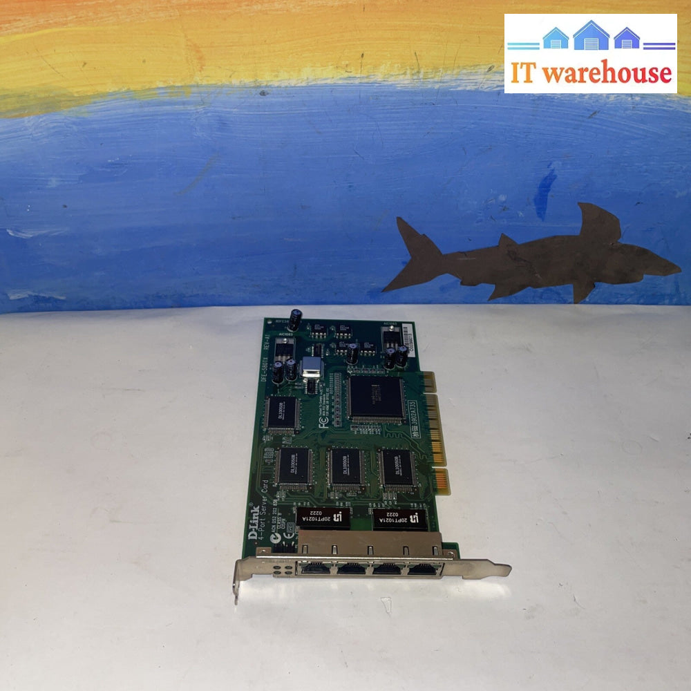 D-Link DFE-580TX Rev-A3 - 4-Port PCI Ethernet Server Adaptor