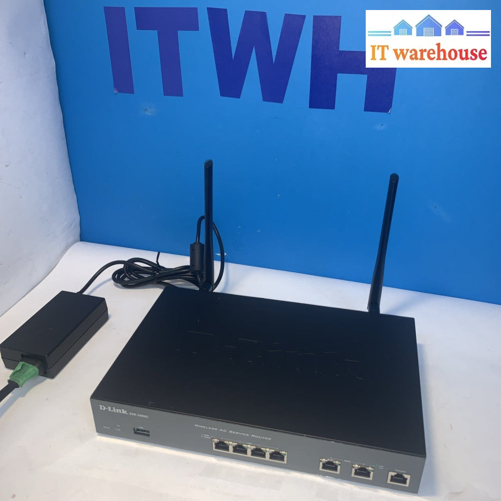 D-Link Dual WAN 4-Port Gigabit Wireless AC VPN Router DSR-500AC