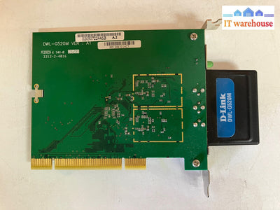 ~ D-Link DWL-G520M Wireless 108G MIMO Desktop Adapter PCI slot BWLG520MNAA1