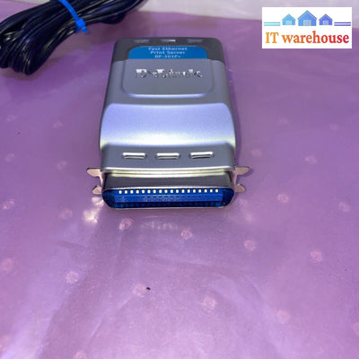 D-link fast ethernet parallel print server DP-301p+