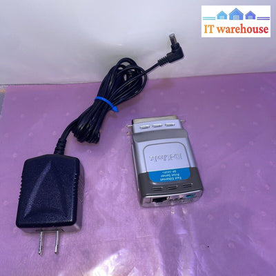 D-link fast ethernet parallel print server DP-301p+