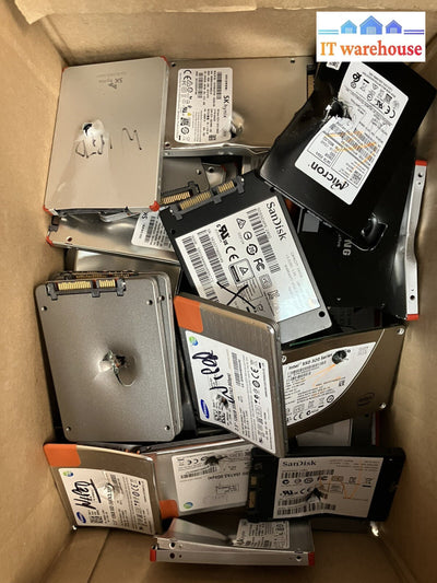 ~ Damaged Broken SSD 128GB/256GB For Parts or Repair (30pcs)