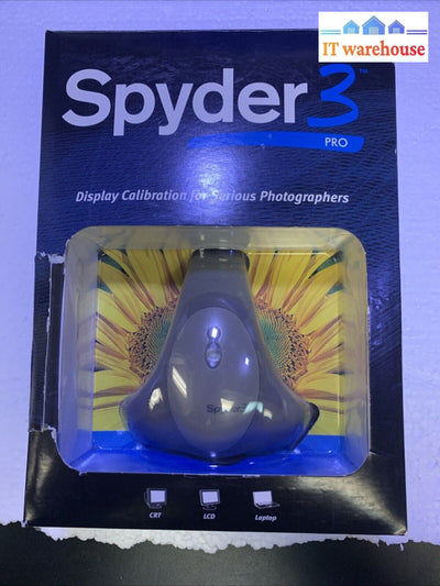 Datacolor SPYDER 3 Pro Computer Monitor Display Calibration for Photography