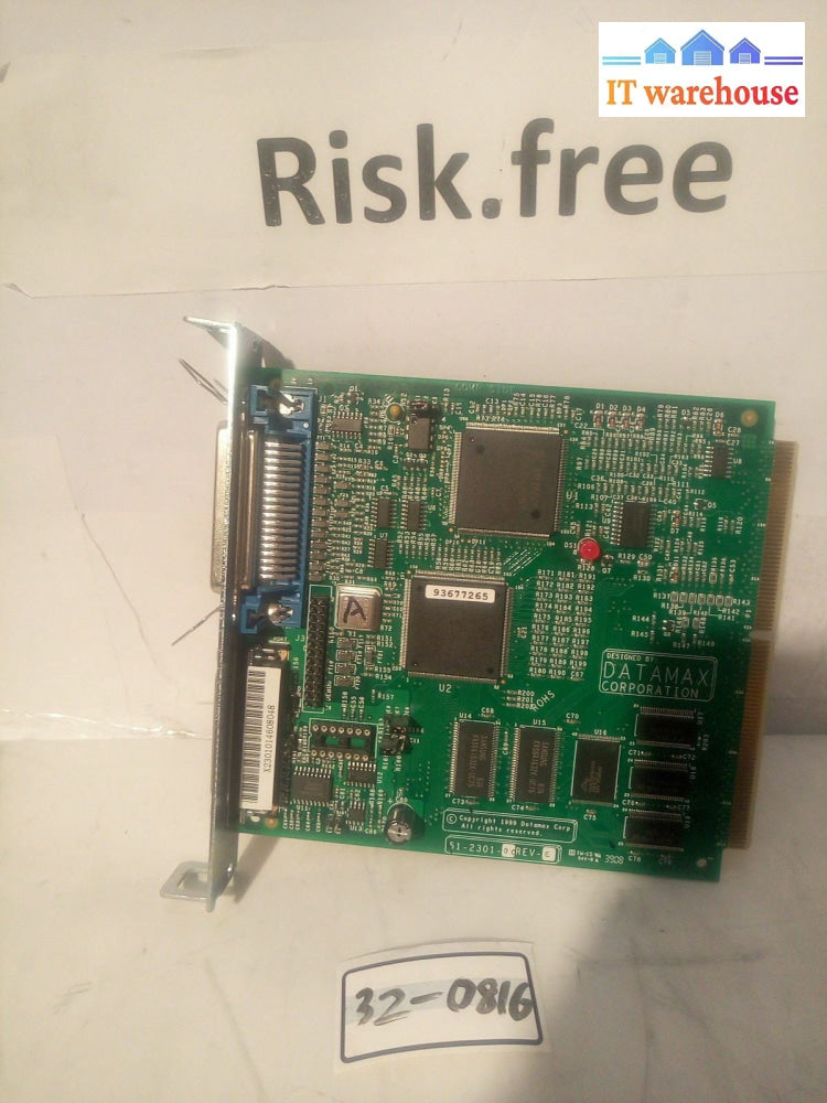 - Datamax 51-2301-00 I-Class Main Logic Board Serial/Parallel