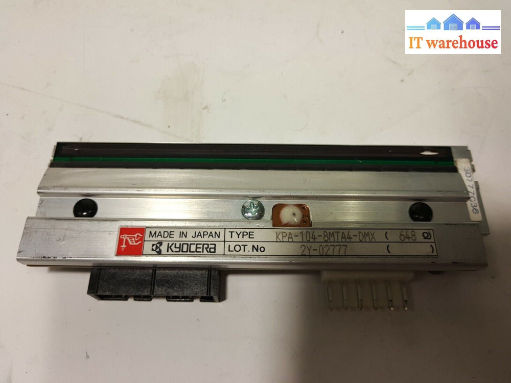 -  Datamax DMX-I-4208 Label Printer Printhead KPA-104-8MTA4 (UNTESTED,AS IS)