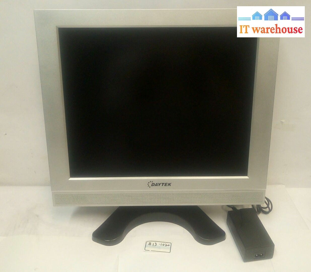 - DAYTEK LM17A (LM17C) INDUSTRY  MONITOR WITH AC ADAPTER