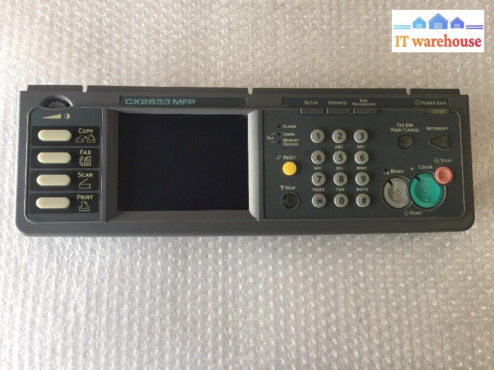 - DB8-08030-60 FRONT CONTROL PANEL FOR  OKI CX2633 MFP N34235A