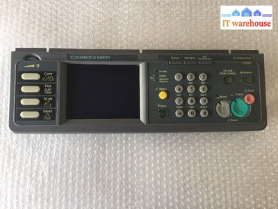 - DB8-08030-60 FRONT CONTROL PANEL FOR  OKI CX2633 MFP N34235A