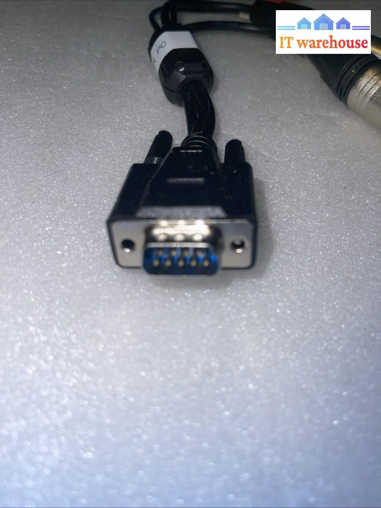 DB9 to XLR & RCA Breakout Cable Adapter Lead – RS232 Control / Audio I/O