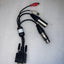 DB9 to XLR & RCA Breakout Cable Adapter Lead – RS232 Control / Audio I/O