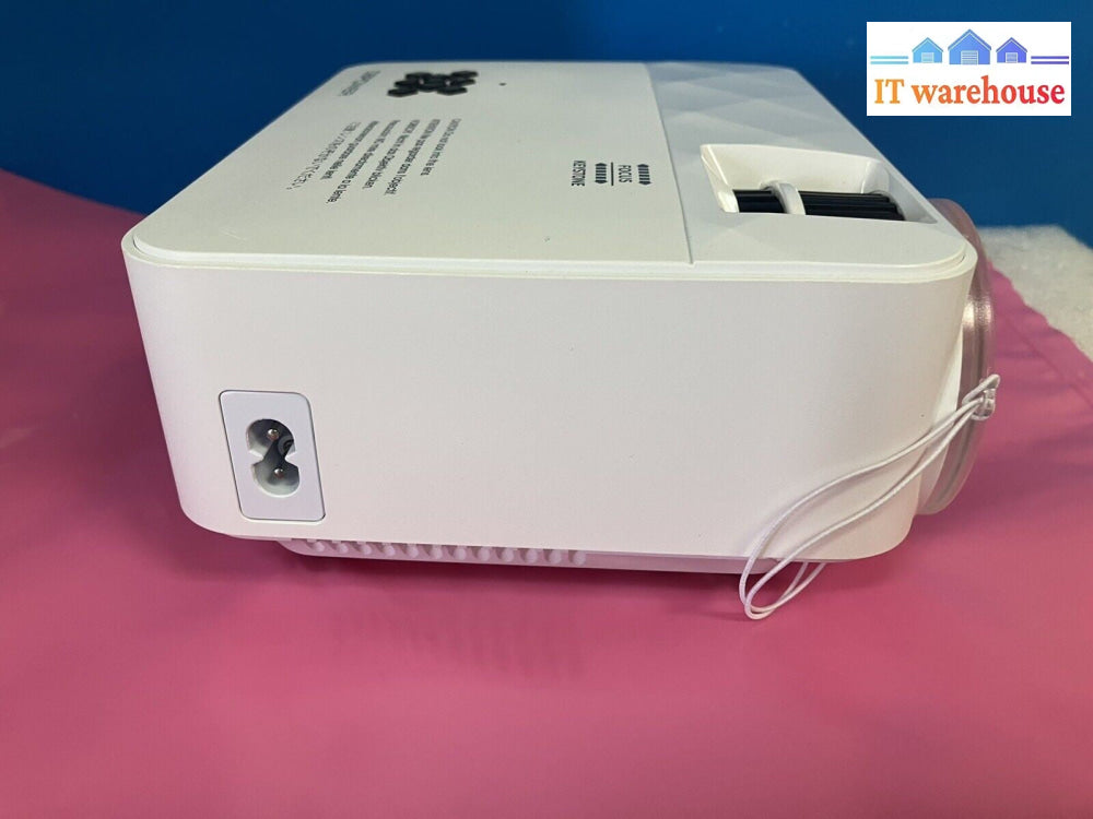 ~ DBPOWER LED Source Smart Projector USB HDMI VGA SD Card Port W/ Remote *Tested