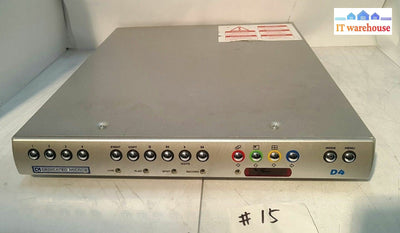 - Dedicated Micros D4A-DX4C-320GB 4-Channel Digital Video Recorder (NO ADAPTER)