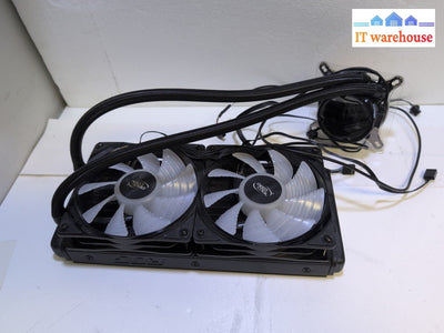 DEEPCOOL Asus Rog 240Mm  Liquid Cpu Cooler (READ) -