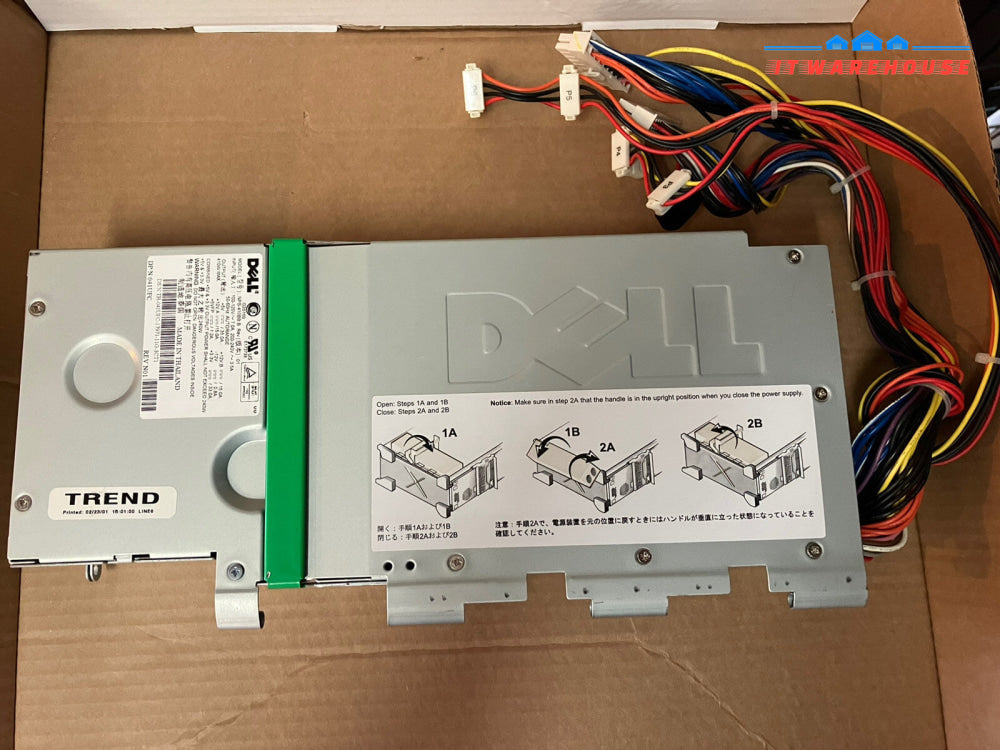 ~ DELL 041UFC 410W PSU FOR PRECISION 420 W/ HARNESS NPS-410BB 100-240V 50/60HZ