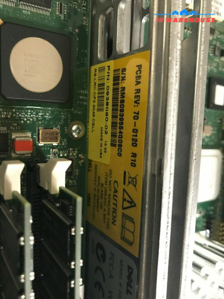 Dell 0938090-02 Equallogic Type 8 Controller PS4000XV E03M003 