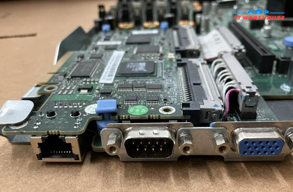 ~ DELL 0DT021 PowerEdge 2950 Motherboard W/ Two Intel Xeon SLABN & 0WW126 DRAC5