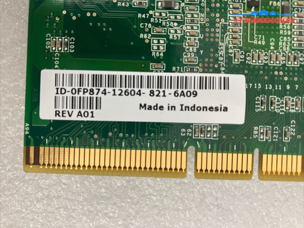 Dell 0FP874 FP874 PCI-X Ultra320 Dual Channel SCSI Network RAID Controller Card~