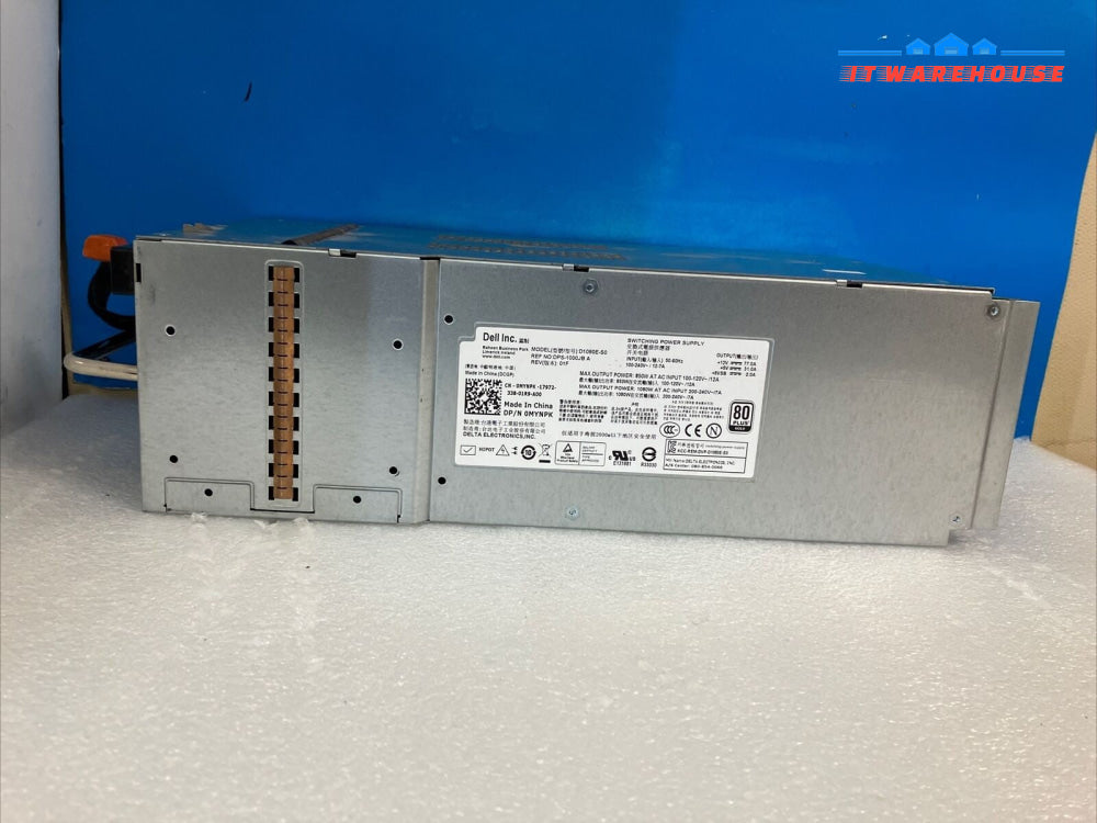 Dell 0MYNPK D1080E-S0 1080W Power Supply Unit For EQUALLOGIC PS6100 DPS-1000JB ~