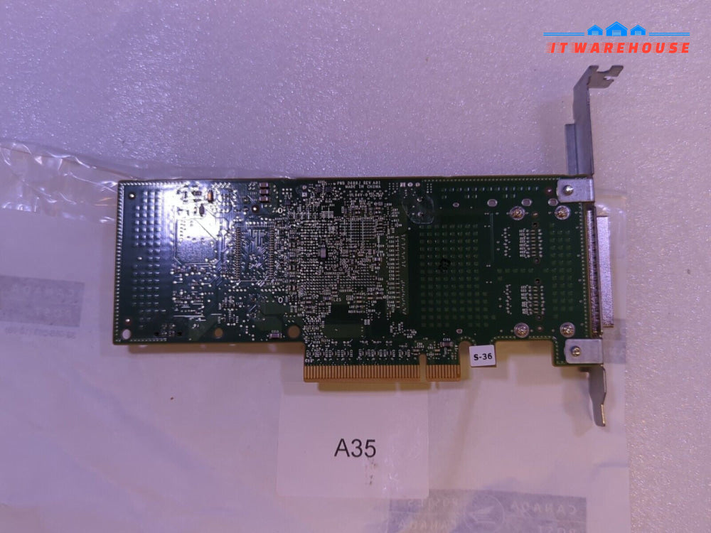 DELL 12DNW PERC H200E PCI-E EXTERNAL SAS 6GB/S RAID CONTROLLER CARD 012DNW -