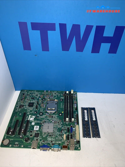 Dell 15TH9 Poweredge T110 II LGA1155 Motherboard + CPU + 8GB Ram