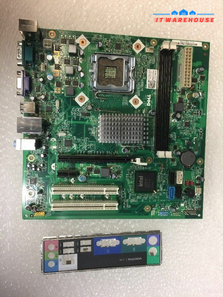 + Dell 7N90W Vostro 230 230s Desktop LGA775 Motherboard w/ I/O @@@ 