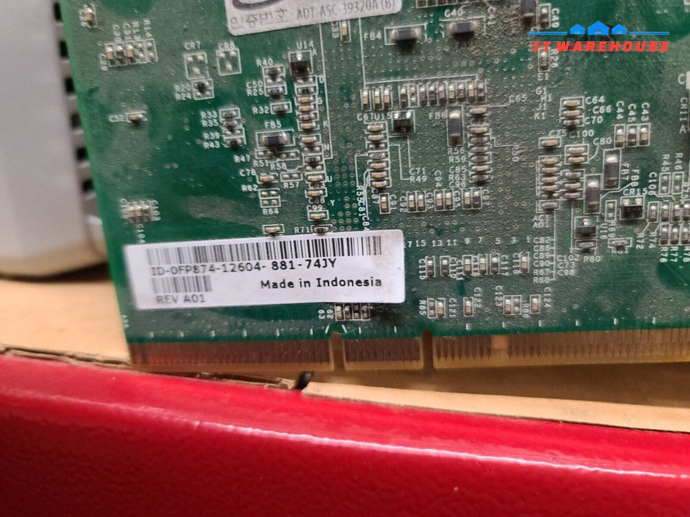 - DELL Adaptec Dual Channel PCI-X SCSI Card ASC-39320A | 0FP874 | FP874