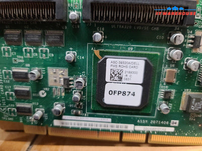 - DELL Adaptec Dual Channel PCI-X SCSI Card ASC-39320A | 0FP874 | FP874