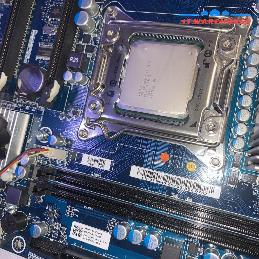 Dell Alienware Aurora R4 Desktop Motherboard 07JNH0 w/ i7-3820 3.60GHz CPU