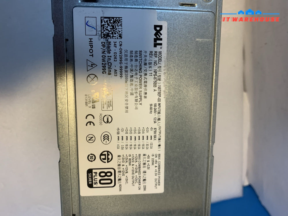 Dell Alienware Aurora R4 Desktop power supply unit PSU
