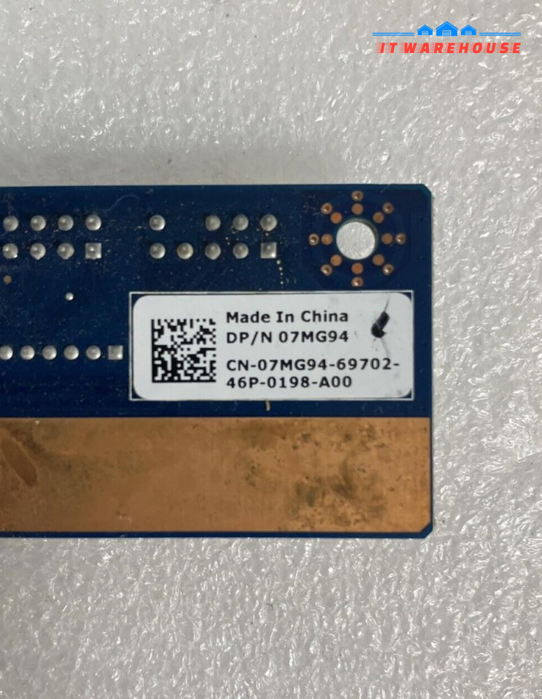 Dell Alienware X51 Andromeda R2 USB & Audio I/O Board Assembly 7MG94 / 07MG94 ~