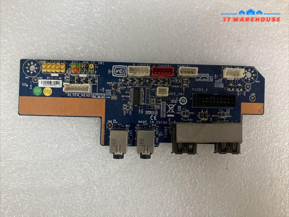 Dell Alienware X51 Andromeda R2 USB & Audio I/O Board Assembly 7MG94 / 07MG94 ~