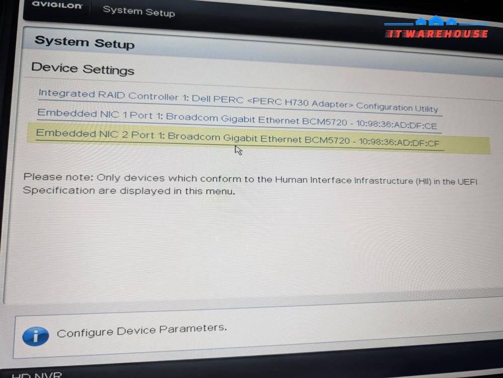 DELL Avignon HD NVR E34S001 With E3-1220 V5/8GB RAM/4x 1TB HDD/Rails Tested -