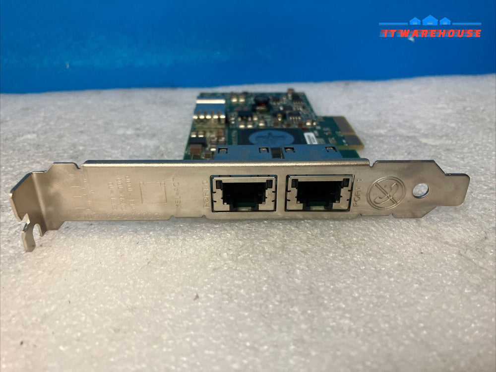 Dell Broadcom 5709 Dual Port PCIe 1G Gigabit Network Adapter Card 0F169G F169G ~