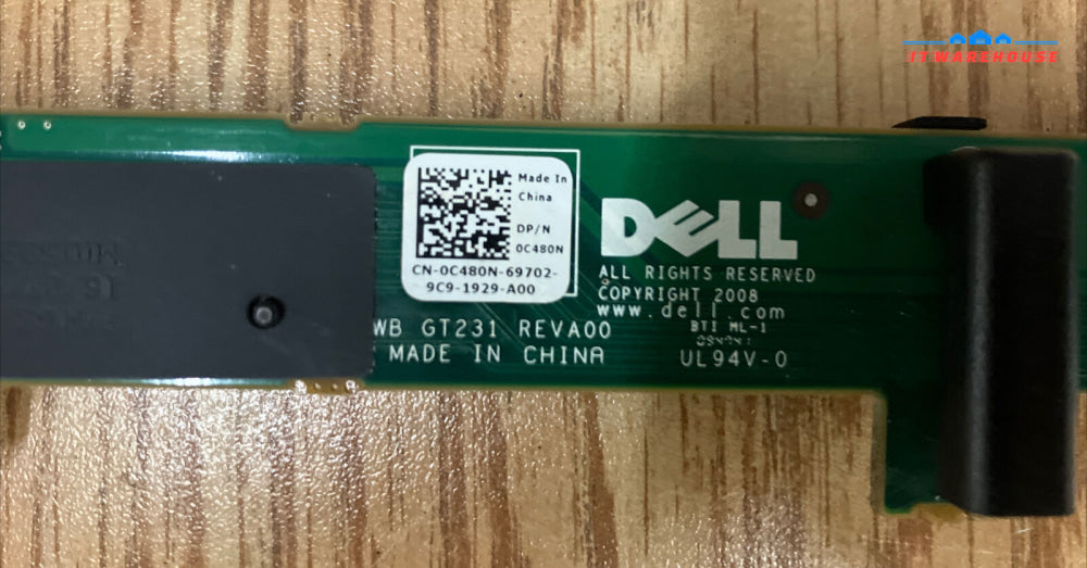 ~ Dell C480N 0C480N Poweredge R610 Pci-E Expansion Riser Board Card Gt231 Reva00