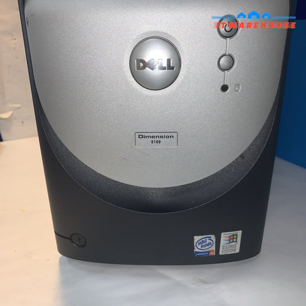 Dell Dimension 8100 P4 1.3GHZ 384MB Windows XP Pro SP3