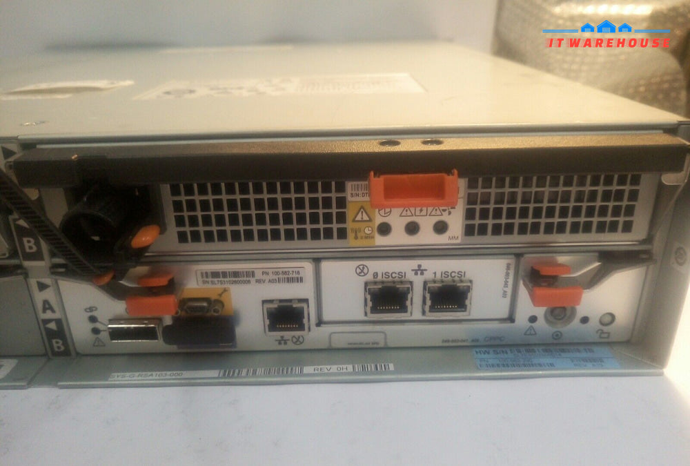 - Dell EMC Clariion MPE AX4-5DAE FX984 SAS/SATA iSCSI Array 2U W/1x 100-562-716