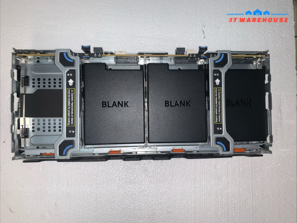 Dell F7DF5 R740XD Internal 4 Bay 3.5" Drive Expansion with 4 hard drive caddies