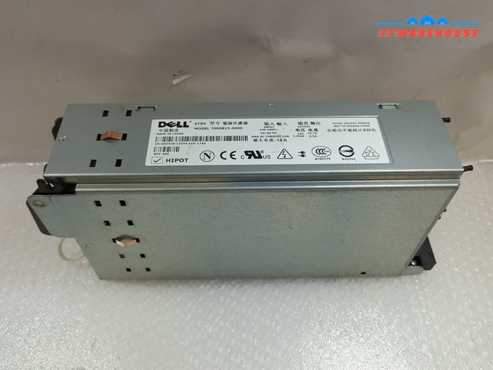 -  DELL GD418 930W POWER SUPPLY 7000815-000 @@@