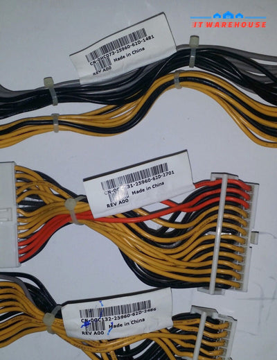 DELL HC073 / GC131/ GC132 POWEREDGE 2900 BACKPLANE POWER CABLE @@@ 