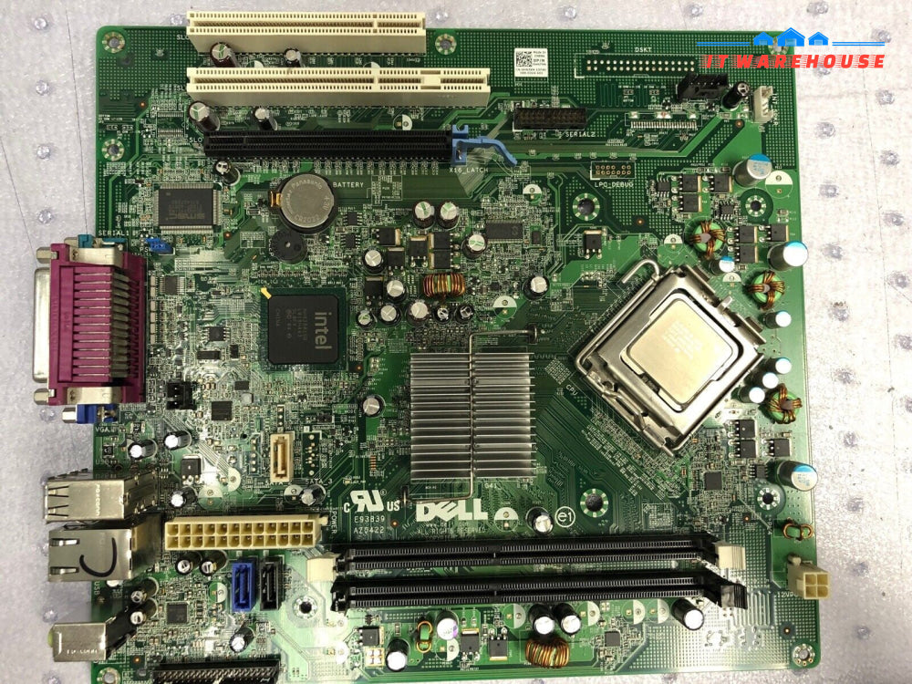 ~ Dell HN7XN 0HN7XN  Socket 775  Mainboard  W/ INTEL E7500 CPU @@@ 
