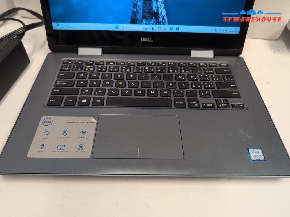 Dell Inspiron 14 5000 14" Touch Laptop i3-8145U /8GB RAM /256GB SSD /Win 11 -