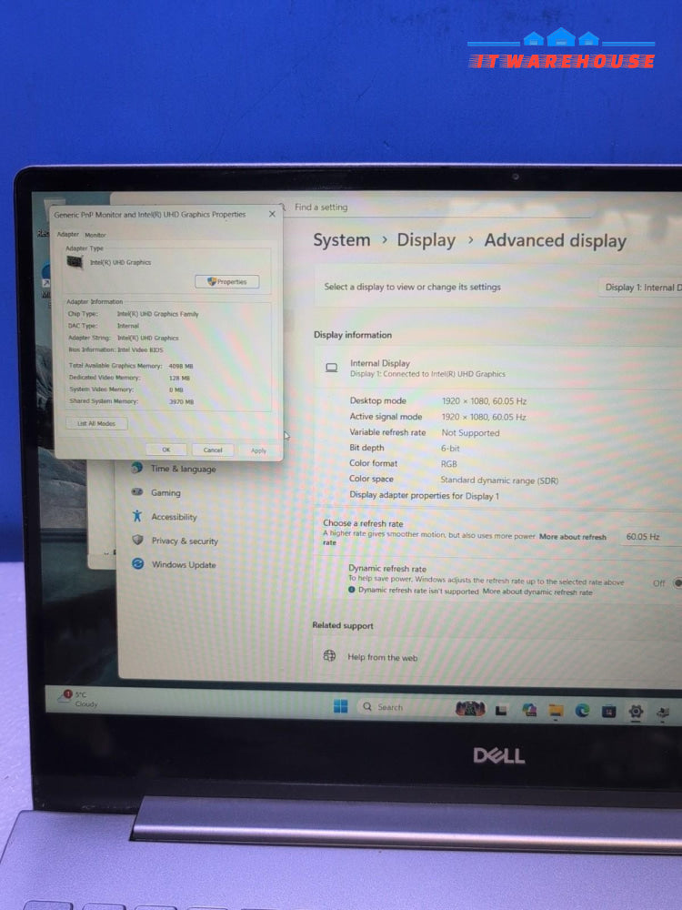 Dell Inspiron 15 7000 15.6" Touch Laptop i5-10210U/8GB /512GB NVMe/Win11 (READ)-