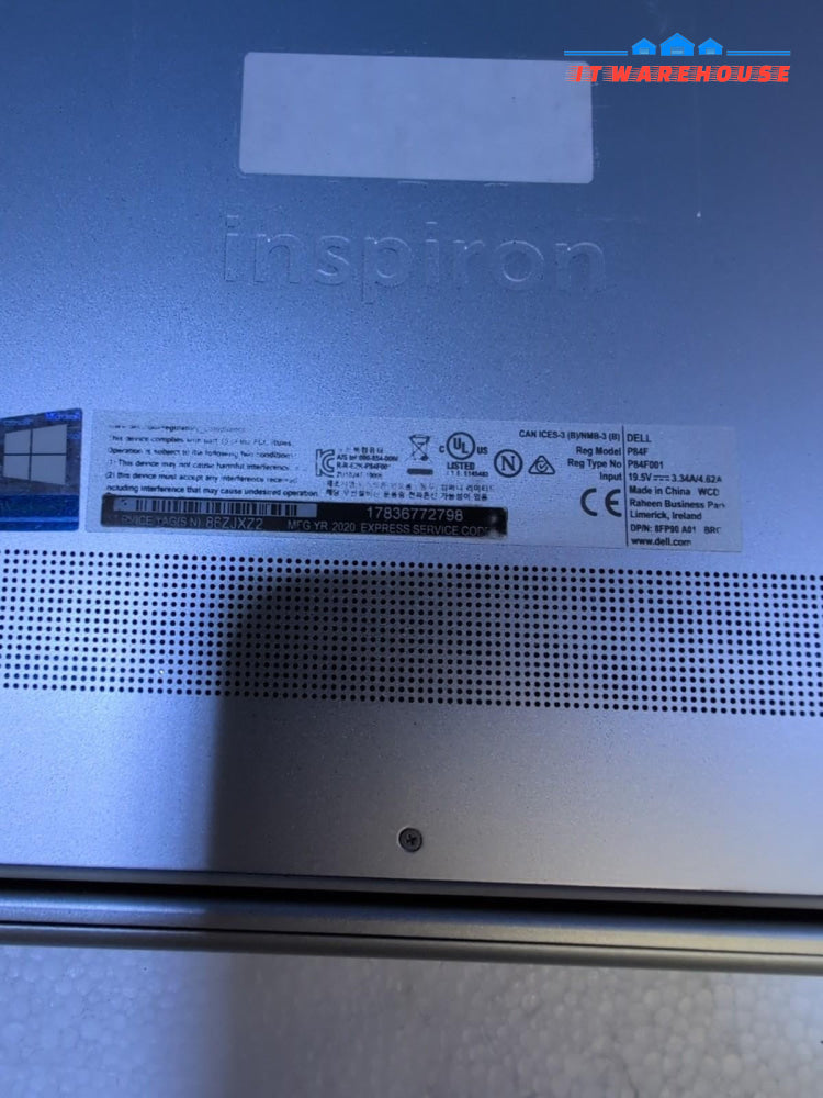 Dell Inspiron 15 7000 15.6" Touch Laptop i5-10210U/8GB /512GB NVMe/Win11 (READ)-