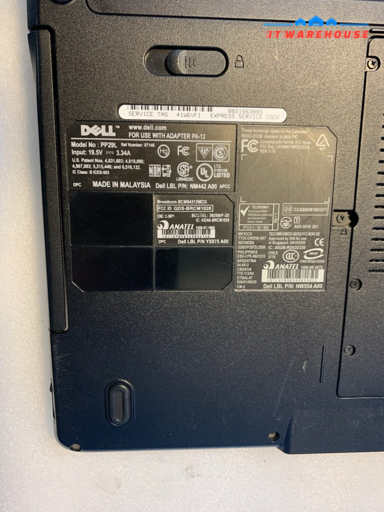 Dell Inspiron 1525 Retro Gaming Laptop 2-core 1.83GHZ 3GB (Windows xp Pro) 250GB