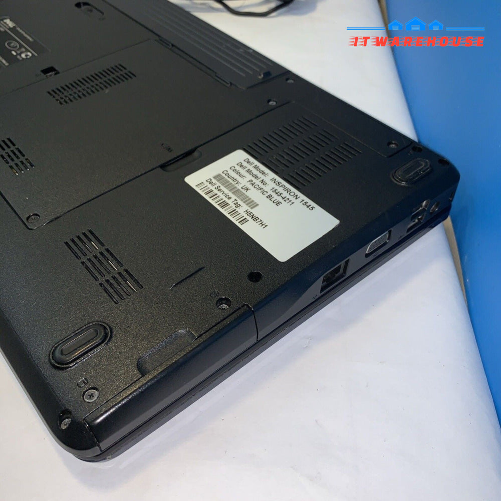 Dell Inspiron 1545 Laptop Intel C2D T5800 3GB 250GB Windows XP   (good battery)