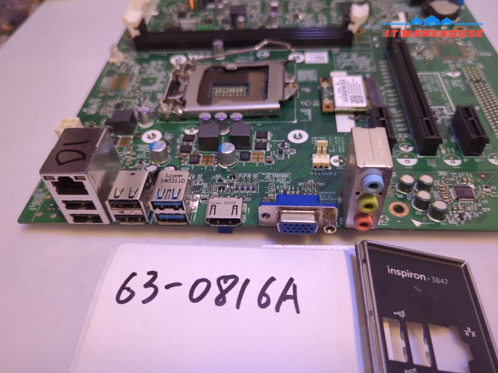 Dell Inspiron 3847 Motherboard 088DT1 88DT1 - 